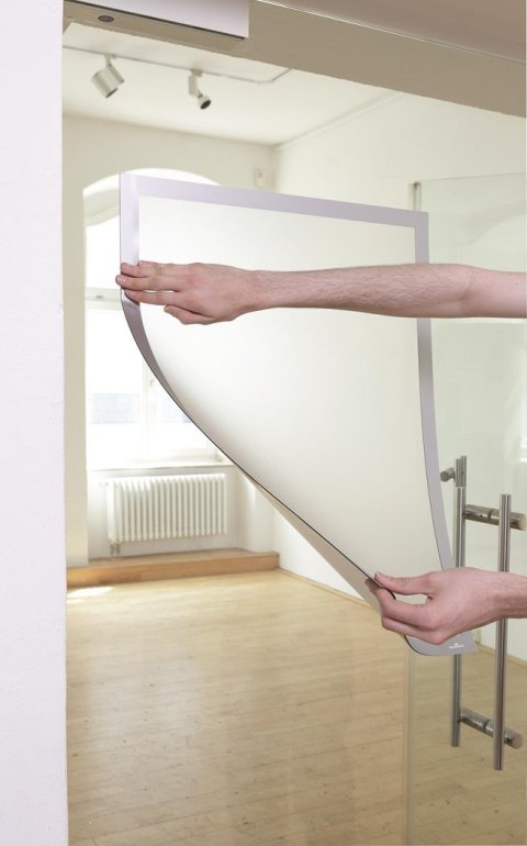 Ramka_plakatowa DURAFRAME A2 srebrna 4995-23 (X)