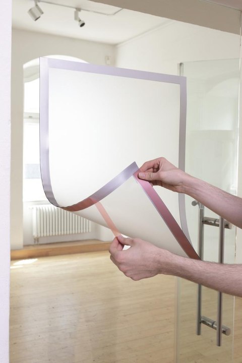Ramka_plakatowa DURAFRAME A2 srebrna 4995-23 (X)