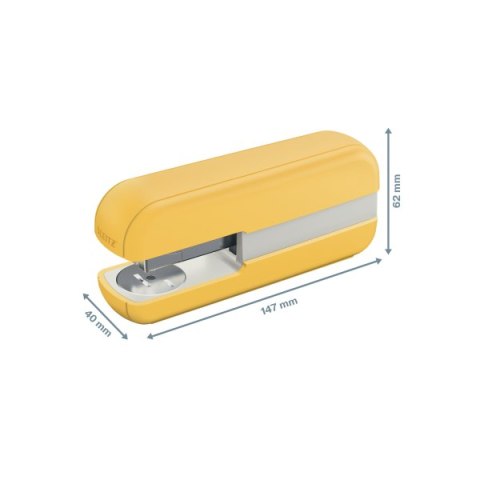 Zszywacz Leitz Cosy, żółty, 30 kartek, 10 lat gwarancji 55670019 .