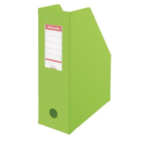 Pojemnik składany A4 100mm zielony ESSELTE PVC 56076