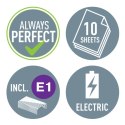 Zszywacz elektryczny na baterie WOW, biały, 3 lata gwarancji, 10 kartek 55661001 .