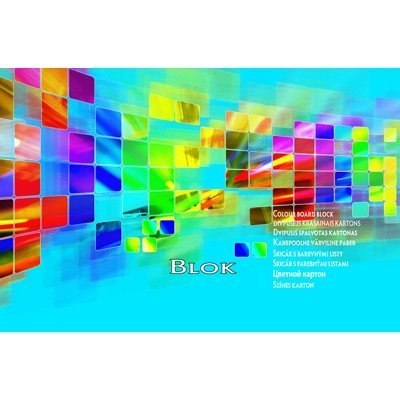 Blok techniczny kolorowy A5 15k PREMIUM 00061 KRESKA .