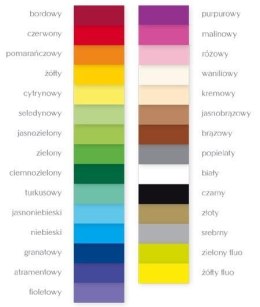 Brystol A1 jasnobrązowy (20 arkuszy) KRESKA