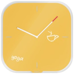 Zegar ścienny Leitz Cosy, żółty 90170019 .