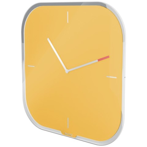 Zegar ścienny Leitz Cosy, żółty 90170019 .