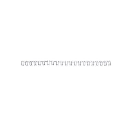 Grzbiety drutowe GBC A4 21L 10mm SLV (100szt) IB160837