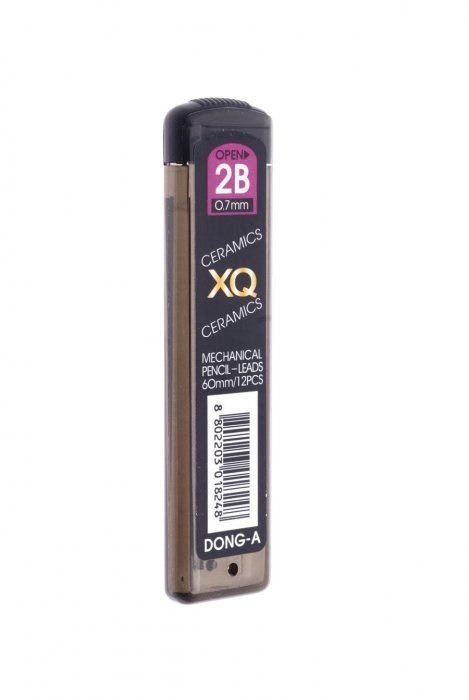 Grafity do ołówka automatycznego XQ 0.7mm 2B DONG-A TT5266