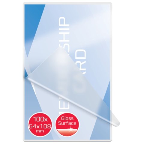 Folie do laminacji oznaczeń bagażu GBC, 125 mic. , 100 szt. 3740433