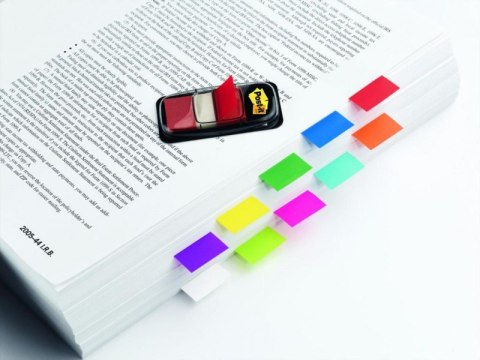 Zakładki indeksujące POST-IT_ (680-O2EU), PP, 25,4x43,2mm, 2x50 kart., pomarańczowy