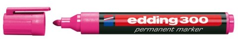 Marker-foliop.300 różowy EDDING końcówka okrągła
