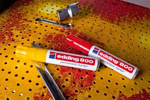 Marker E-800 EDDING zielony końcówka ścięta SALE