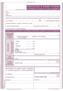 Oświadczenie w sprawie używania prywatnego pojazd do celów służbowych A5, offset 40 kartek, 10-811-3 DOTTS