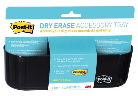 Koszyk/organizer 3M-70006850765 POST-ITt_ Dry Erase (DEFTRAY-EU), czarny 3M (X)