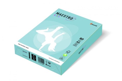 Papier xero MAESTRO COLOR A4 160g 250 ark. OBL70 błękit arktyczny pastel