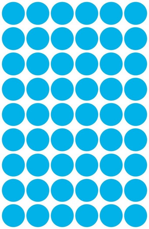 Kółka do zaznaczania niebieskie 3142 Q12 5 ark. Avery Zweckform