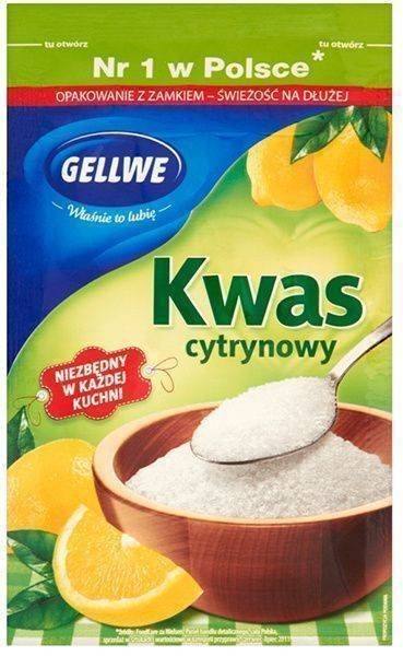 Kwasek cytrynowy w proszku 20g CARUM