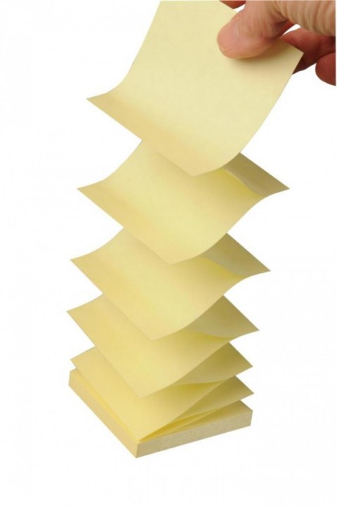 Bloczek_samoprzylepny POST-IT_ Super sticky Z-Notes (R330-12SS-CY), 76x76mm, 1x90 kart., żółty