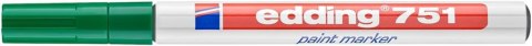 Marker lakierowy 1-2mm 751 zielony EDDING końcówka okrągła SALE