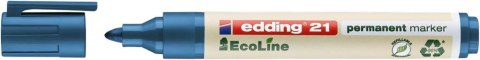 Marker EDDING permanentny ekologiczny okrągła końcówka niebieski 21/003/n ed (X) SALE