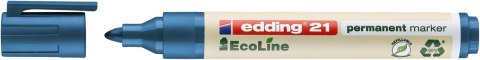 Marker EDDING permanentny ekologiczny okrągła końcówka niebieski 21/003/n ed (X) SALE