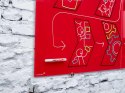 Marker do tablic szklanych czerwony Edding 90/002/CZ suchościeralny SALE