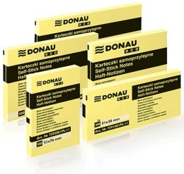 Bloczek samoprzylepny ECO 76*76 jasno żółty 7593001PL-11 DONAU