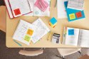 Bloczek samoprzylepny POST-IT_ Super Sticky, 76x76mm, ZESTAW 12x90 kart., (12) neonowe 654 -12SSUC (X)