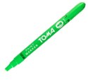 Marker olejowy,cienka fibrowa końcówka 1,5mm, zielony jasny TO-441 Toma SALE