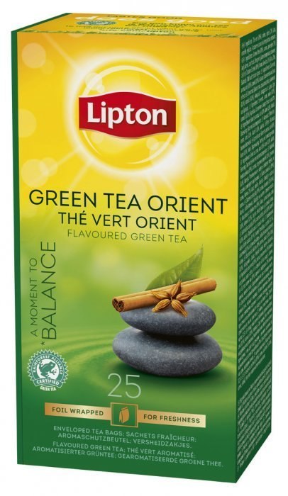 Herbata LIPTON Green Tea Orient (25 kopert fol.)