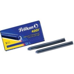 Naboje do piór, długie niebieskie 400142571 PELIKAN