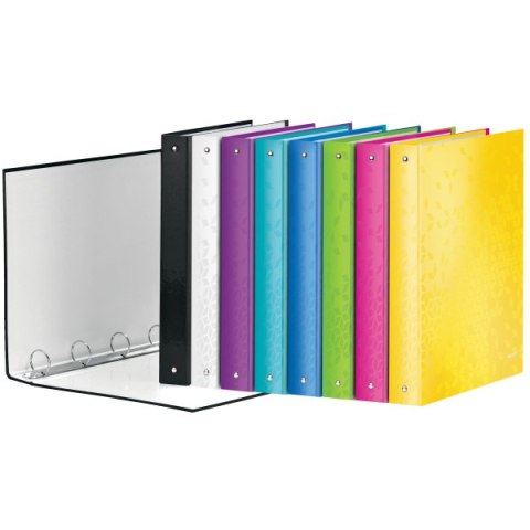 Segregator ringowy LEITZ A4 4DR/25mm fioletowy WOW 42420062 .