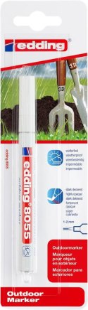 Marker odporny na warunki atmosferyczne 1-2 mm biały 1 szt. blister Edding 8055/1/B/BL
