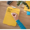 Szklana tabliczka na biurko Leitz Cosy, żółty 39470019 .