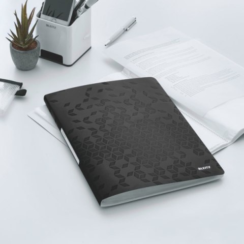 Album ofertowy 20 koszulek PP Leitz WOW, czarny 46310095 .