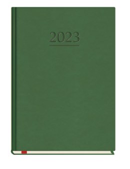 Terminarz Popularny A5 2026 - zielony Michalczyk i Prokop T-209V-Z2 kalendarz 1 tydzień na 2 stronach