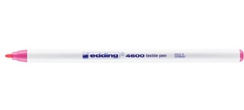 Marker do tkanin okrągła końcówka 1 mm różowy Edding 4600/009/R SALE