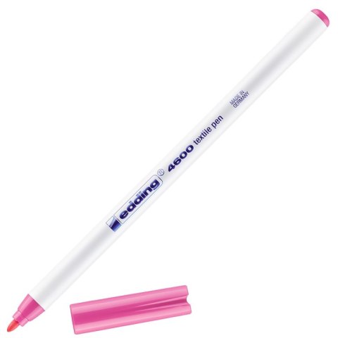 Marker do tkanin okrągła końcówka 1 mm różowy Edding 4600/009/R SALE