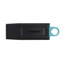 Pamięć Pendrive KINGSTON 64GB USB 3.2 GEN1 Data Traveler Exodia czarny-turkusowy DTX/64GB