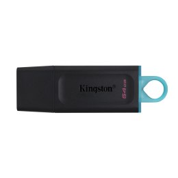 Pamięć Pendrive KINGSTON 64GB USB 3.2 GEN1 Data Traveler Exodia czarny-turkusowy DTX/64GB