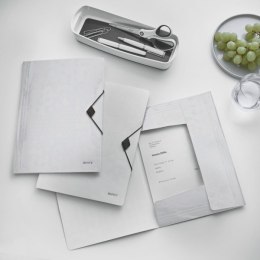 Teczka z gumką PP Leitz WOW, 15 mm, biała 45990001 .