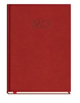 Terminarz Popularny A5 2026 - bordo Michalczyk i Prokop T-209V-B kalendarz 1 tydzień na 2 stronach